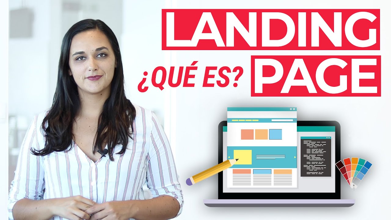 Una landing page, o página de aterrizaje